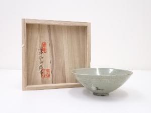 梁命煥造　高麗青磁茶碗